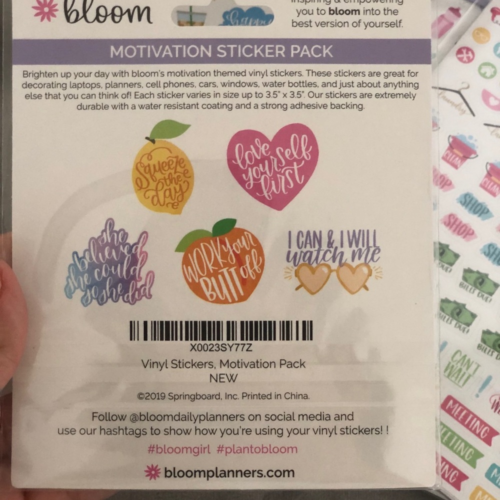 5 Bloom Planner Sticker Packs - Picture 4 of 12